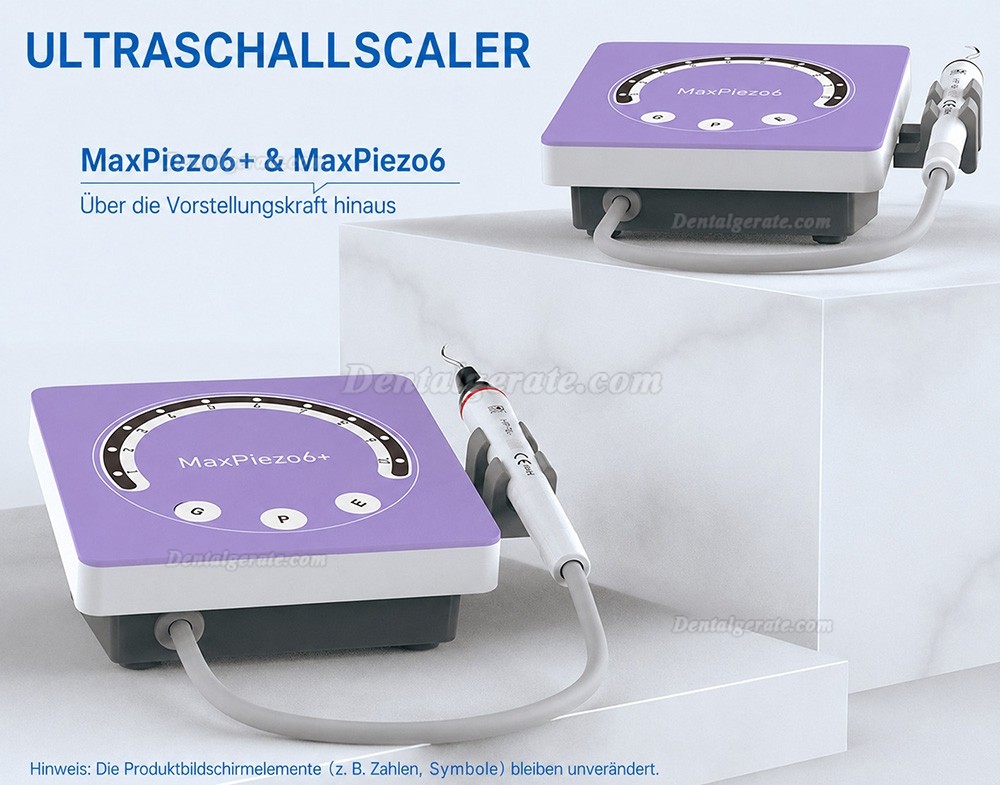 Refine MaxPiezo6+/6 UltraschallScaler Wurzelkanalbew&auml;sserung Scaler Kompatibles EMS